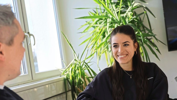 The Tyrolean told the "Krone" how she got this dream job.