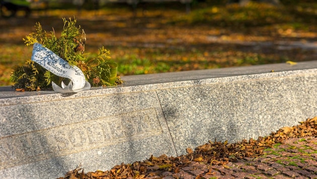 Schon vor Jahren wurde das Denkmal auf dem Kahlenberg errichtet, ein Sockel wurde gebaut. Mehr wird es hier nicht geben. (Bild: Stadt Wien / Bubu Dujmic)