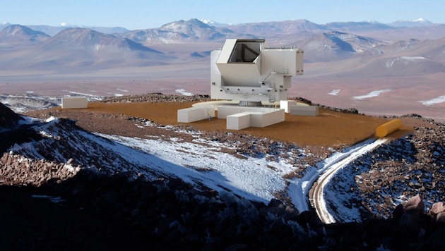 Das Fred Young Submillimeter Teleskop in Chile (Bild: CCAT Observatory Inc.)