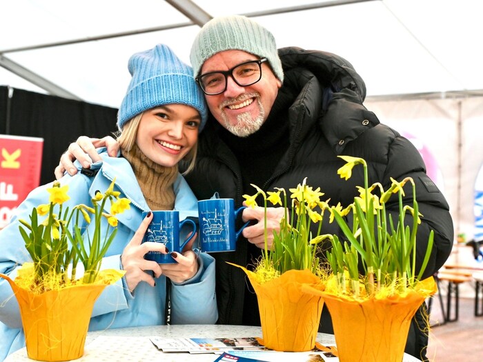 Family outing with the Friedle family: DJ Ötzi and daughter Lisa-Marie.