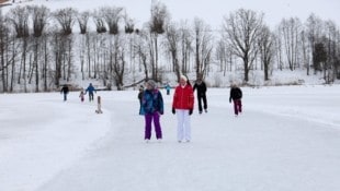 Purer Genuss: Der Ritzensee in Saalfelden bietet derzeit perfekte Bedingungen.  (Bild: Hölzl Roland)