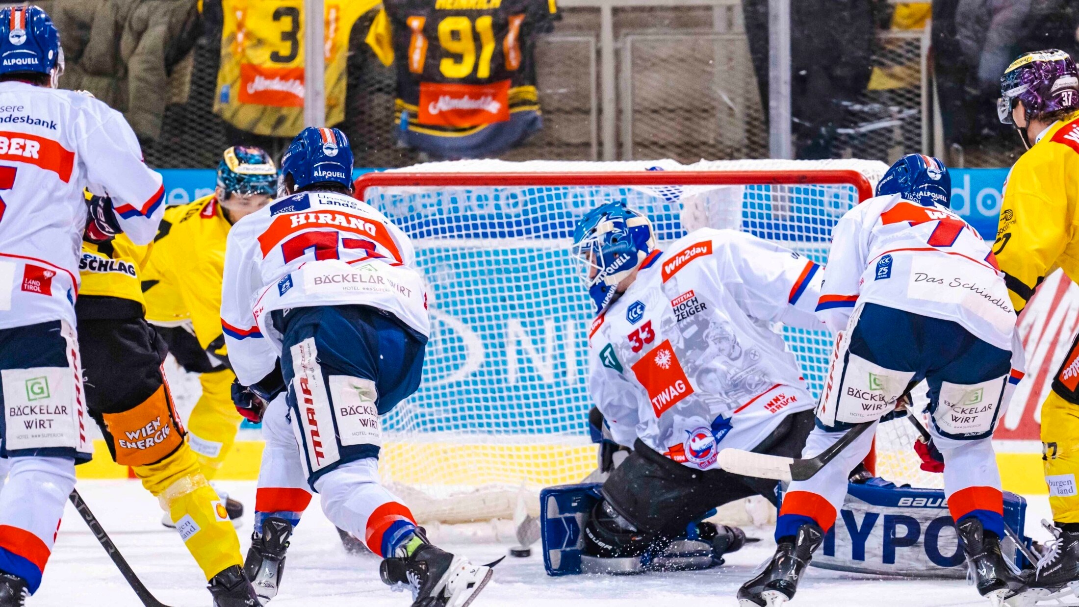 Willie Raskob ICE Hockey League - KAC verliert Schlager, Torfestival in Wien | krone.at