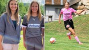 Magda kickt seit Sommer bei Spittal. Kathi Naschenweng (li.) ist ihr Idol.