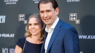 Sebastian Kurz und seine Susanne sind wieder Eltern geworden. Das Paar freut sich über die Geburt ihres zweiten Sohnes. (Bild: AP ( via APA) Austria Presse Agentur/GEORG HOCHMUTH)