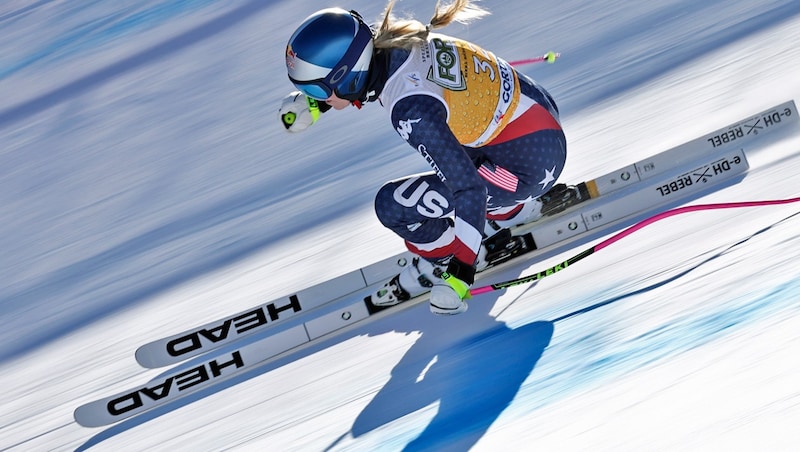 Lindsey Vonn (Bild: Copyright 2025 The Associated Press. All rights reserved)