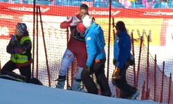 Vincent Kriechmayr verletzte sich in der Lauberhorn-Abfahrt. 