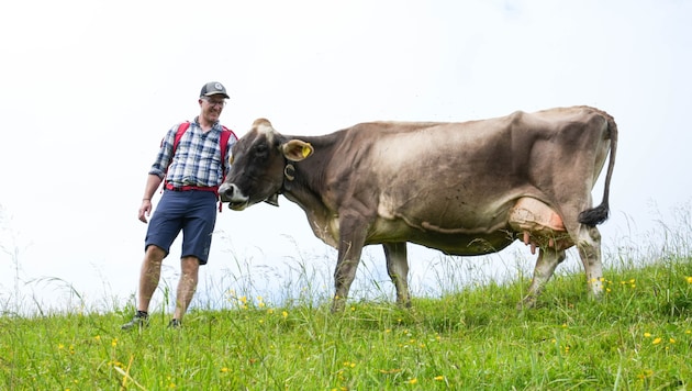 Christian Gantner will die Milchwirtschaft im „Grünland-Land“ Vorarlberg weiterhin fördern. (Bild: Land Vorarlberg)