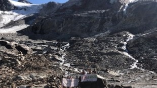 Der Ochsentaler Gletscher in der Silvretta ist wie alle Alpengletscher stark geschrumpft. (Bild: legambiente)