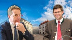 Angerer und Gruber: Beide verhandeln das neue Regierungsprogramm mit. (Bild: Viennapress/ Uta Rosjek-Wiedergut)