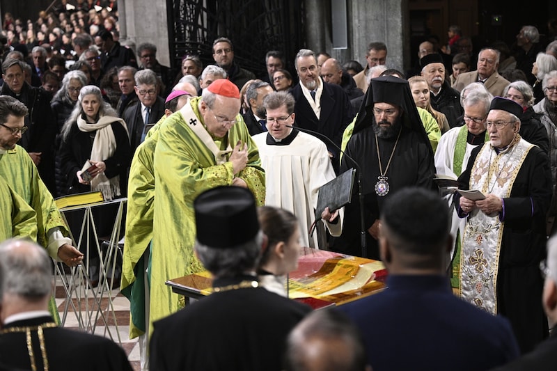 Im Stephansdom waren rund 3000 Menschen zugegen. (Bild: Imre Antal)