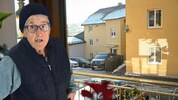Katharina Hintringer traf den Angreifer vor der Tat. Sie musste nun die Blutspuren im Gang vor ...