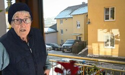 Katharina Hintringer traf den Angreifer vor der Tat. Sie musste nun die Blutspuren im Gang vor ...