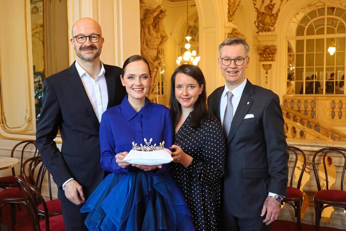 Bernd Pürcher, Eva Poleschinski, Maria Ohrenstein und Klaus Weikhard präsentierten den ...