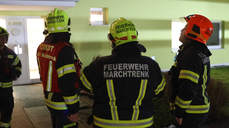 Die Feuerwehr stand vor verschlossenen Türen. (Bild: Matthias Lauber/laumat.at/laumat)