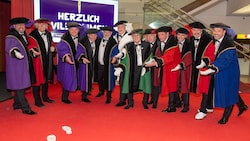 Die Stadtrichter um Burggraf Willi Noll proben derzeit für das Stadtgerücht 2026, das am 16. ...