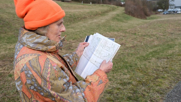 Farmer Annemarie Weichselbaumer (68) has not received any post for several weeks. Now a solution is approaching. (Bild: Einöder Horst/Horst Einöder/Flashpictures)