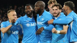 Romelu Lukaku traf für Napoli.