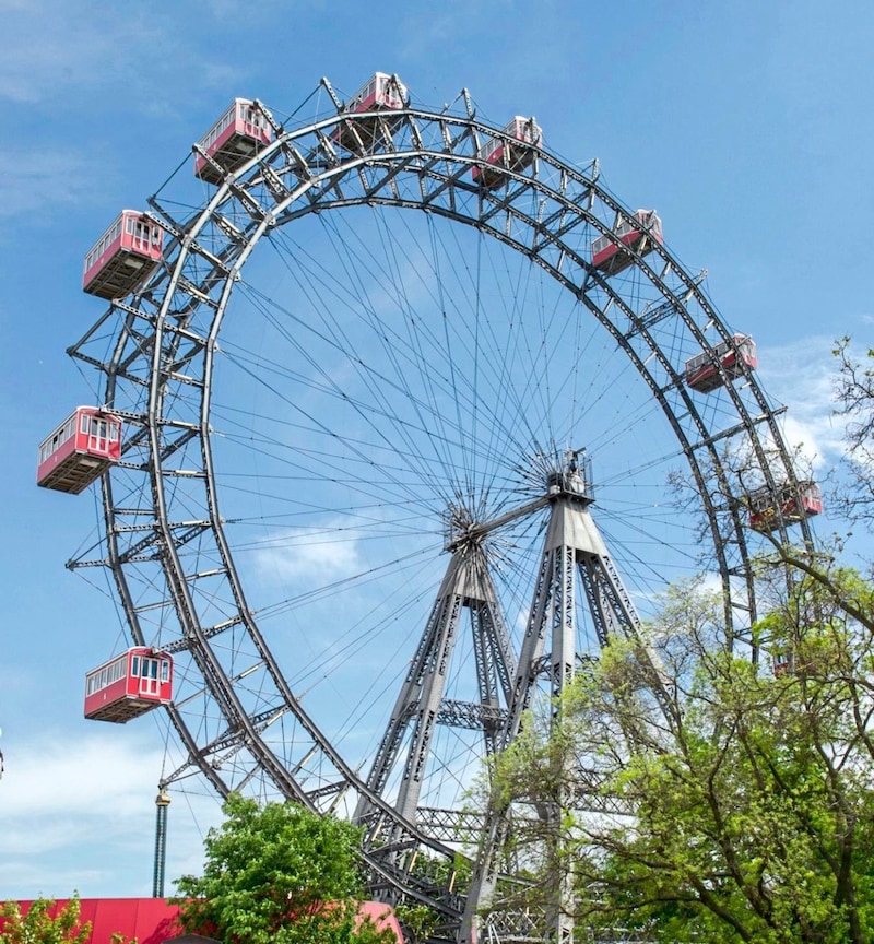 The Lower Austria Card also takes you across the state border - to the Vienna Giant Ferris Wheel, for example. (Bild: Rita Newman)