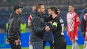 Jung-Trainer Jürgen Säumel (M. mit Kiteishvili) tritt mit Sturm in seiner früheren Heimat ...