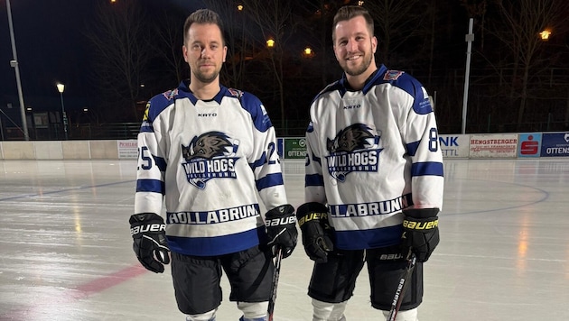 Lukas Garhofer and Patrick Wondra (from left) (Bild: Georg Stagl)