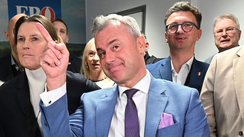 FPÖ-Spitzenkandidat Norbert Hofer will im Burgenland bleiben (Bild: APA/HELMUT FOHRINGER)