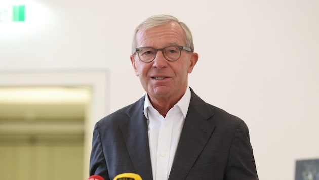 Landeshauptmann Wilfried Haslauer will die Ursachen für das ÖVP-Minus in Ruhe analysieren. (Bild: Tröster Andreas)