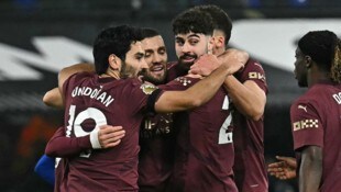 Gelungener Arbeitstag: Manchester City gewann auswärts bei Ipswich mit 6:0.