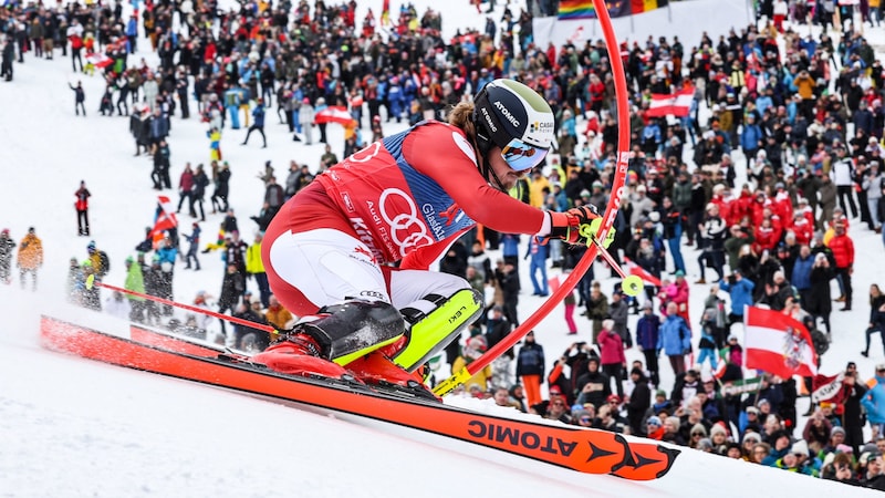 Darf Manuel Feller heuer seinen ersten Kitzbühel-Sieg feiern? (Bild: GEPA/GEPA pictures)