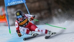 Magdalena Egger wurde im Super-G von Cortina 31. – glänzte aber mit einem sensationellen Schlussabschnitt. (Bild: GEPA pictures)