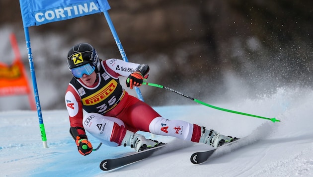 Magdalena Egger wurde im Super-G von Cortina 31. – glänzte aber mit einem sensationellen Schlussabschnitt. (Bild: GEPA pictures)