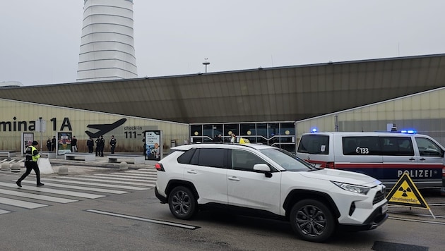 One terminal is currently closed. (Bild: „Krone“-Lesereporter)