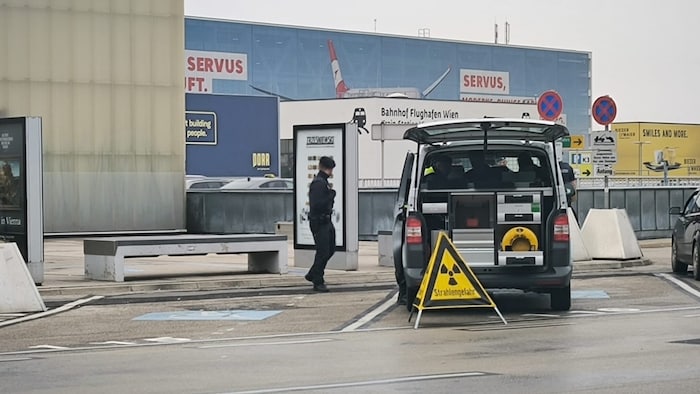 Polizeieinsatz am Wiener Flughafen