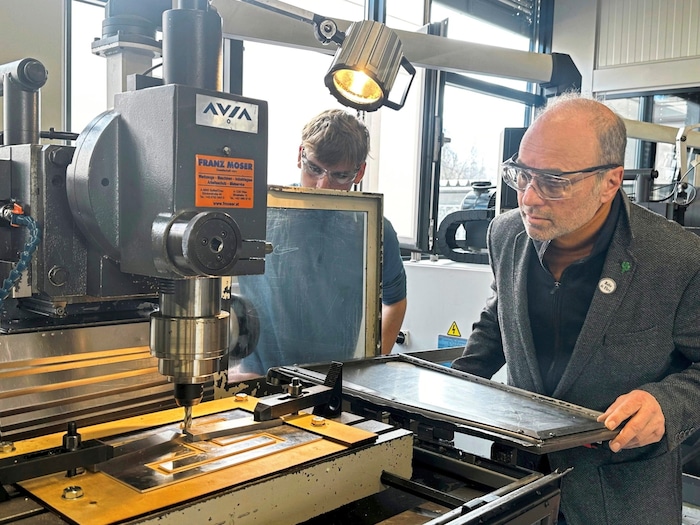 Die Jugendlichen können auch selbst aktiv werden. „Krone“ -Chefredakteur Hannes Mößlacher macht ...