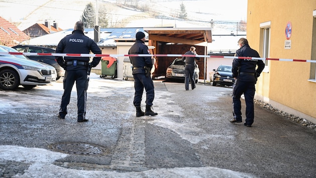 The small village of Oberkappel was the scene of a bloody tragedy on Saturday. Two men ended up dead. (Bild: Wenzel Markus/Markus Wenzel)