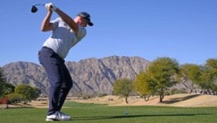 Sepp Straka spielte mit den Santa Rosa Mountains im Hintergrund in La Quinta großartiges Golf. (Bild: AFP)