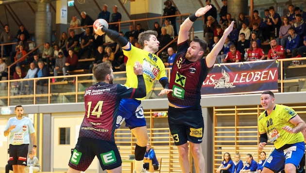 Beim Frühjahrsstart wartet auf Leoben gleich Leader Hollabrunn! (Bild: GEPA/GEPA pictures)