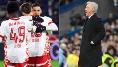 Salzburg trifft am Mittwoch auf Real Madrid um Trainer Carlo Ancelotti.