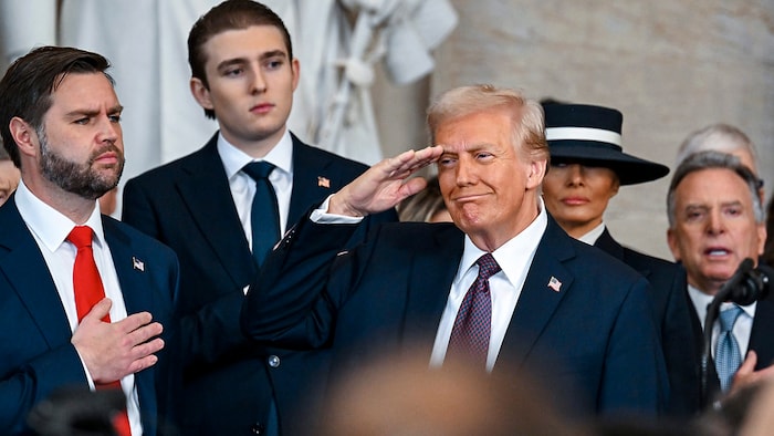 Donald Trump ist wieder im Zentrum der Macht.
