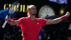 Alexander Zverev steht im Halbfinale der Australian Open. (Bild: Copyright 2025 The Associated Press. All rights reserved)