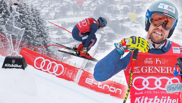 Aleksander Aamodt Kilde erinnert sich an seiner erste Fahrt auf der Streif. (Bild: GEPA/GEPA pictures)