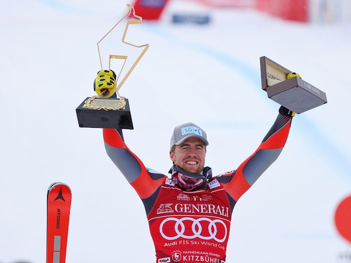 2022 gewann Kilde seine erste goldene Gams.