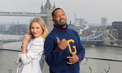 Die beiden Hollywoodstars Cameron Diaz und Jamie Foxx feiern mit „Back In Action“ (Netflix) ihr ...