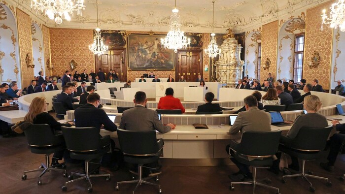 Landtagssitzung in Graz.