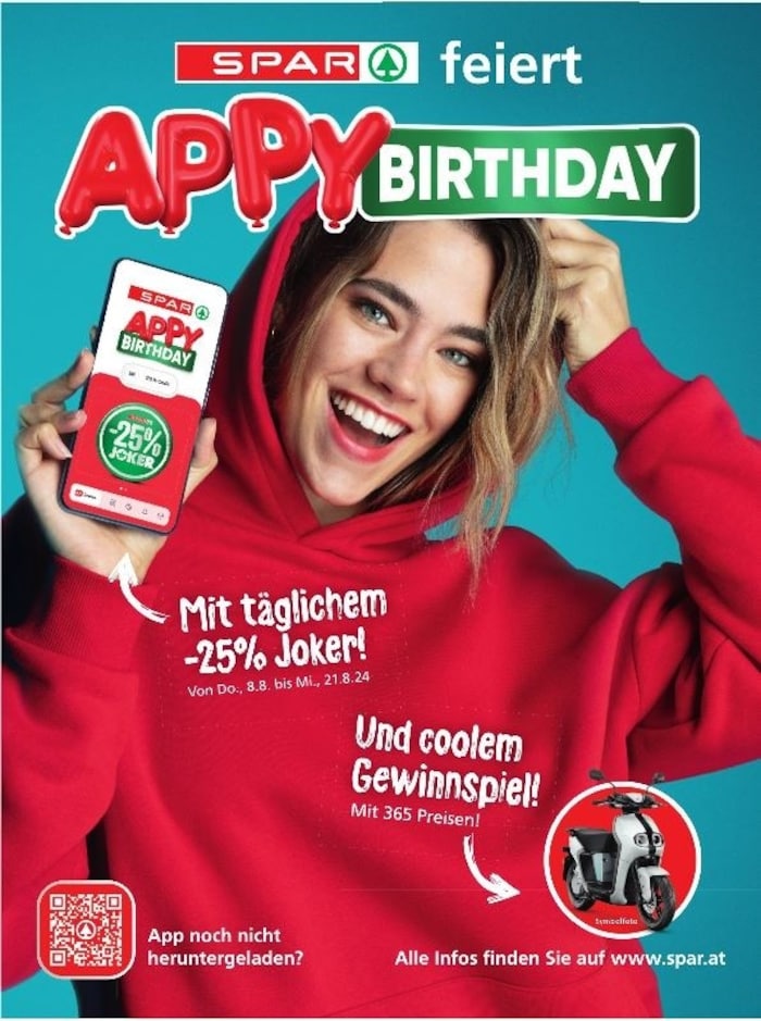 Spar gab 2024 rund 180 Millionen Euro für Werbung aus.