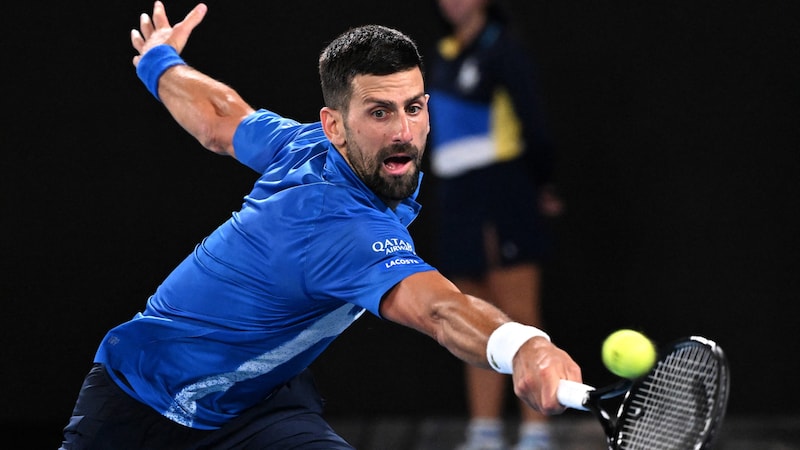 Novak Djokovic (Bild: APA/AFP/WILLIAM WEST)