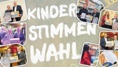 SOS-Kinderdorf Leiter Marek Zeliska hat alle Spitzenkandidaten besucht, um auf die Briefwahl der Kinder aufmerksam zu machen sowie auf ihre Wünsche und Bedürfnisse (Bild: Christian Schulter)