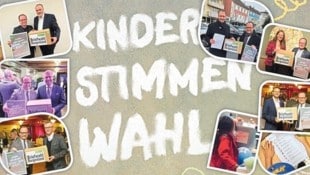 SOS-Kinderdorf Leiter Marek Zeliska hat alle Spitzenkandidaten besucht, um auf die Briefwahl der Kinder aufmerksam zu machen sowie auf ihre Wünsche und Bedürfnisse (Bild: Christian Schulter)