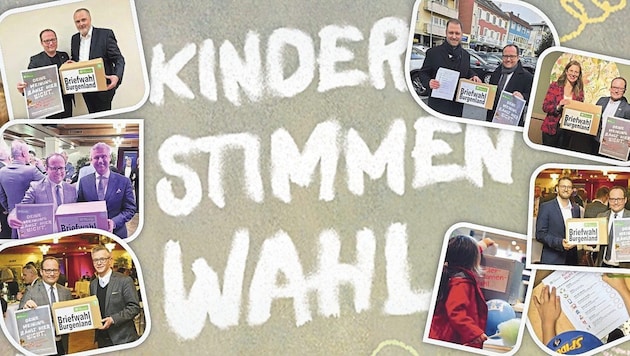 SOS-Kinderdorf Leiter Marek Zeliska hat alle Spitzenkandidaten besucht, um auf die Briefwahl der Kinder aufmerksam zu machen sowie auf ihre Wünsche und Bedürfnisse (Bild: Christian Schulter)