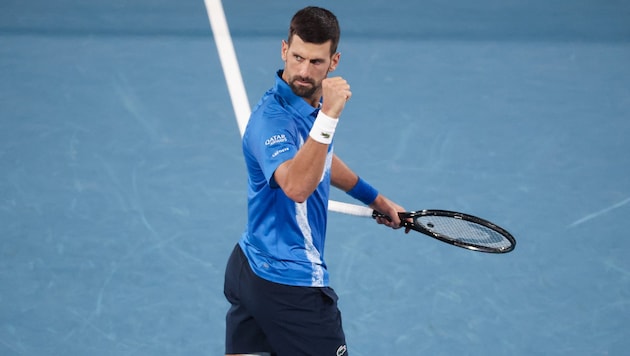 Novak Djokovic Australian Open 2025 (Bild: APA/AFP/DAVID GRAY)