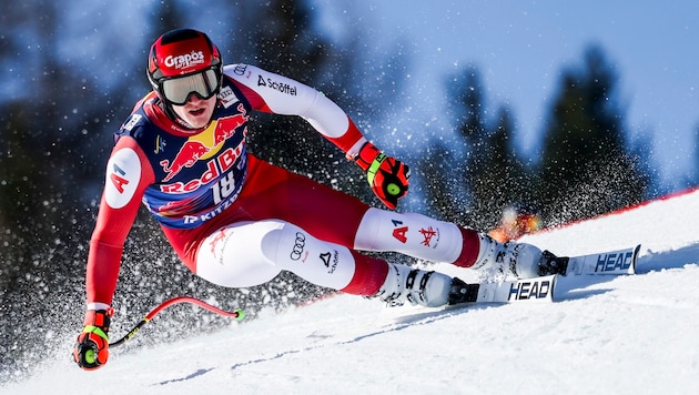 Stefan Babinsky wurde im Training am Dienstag Zweiter. (Bild: GEPA/GEPA pictures)